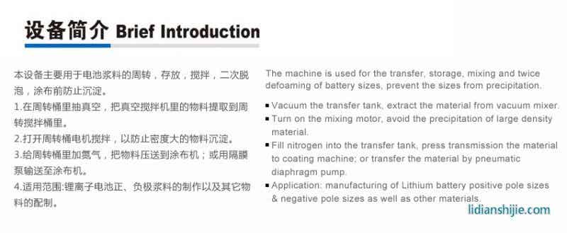 鵬翼化工機(jī)械 漿料中轉(zhuǎn)罐
