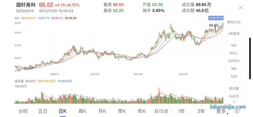 電池，國軒高科